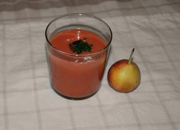 Gazpacho sin pan
