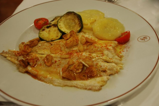 Lubina al ajoarriero